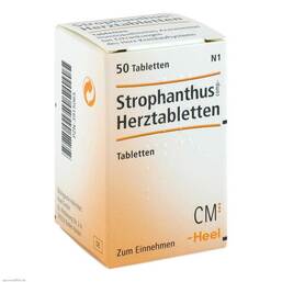 Abbildung: Strophanthus comp.Herztabletten Tabletten, 50 St PZN 03915065