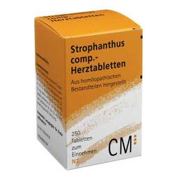 Abbildung: Strophanthus comp.Herztabletten Tabletten, 250 St PZN 03915071