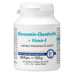 Abbildung: Glucosamin-Chondroitin + Vitamin K Kapseln Kapseln, 90 St PZN 03918187