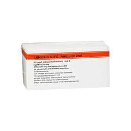 Abbildung: Lidocain Röwo 0,5% Ampullen 2 ml Ampullen, 50X2 ml PZN 03927246
