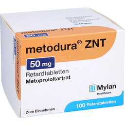Abbildung: Metodura Znt 50 mg retard Ta 100 St, Retard-Tabletten PZN 03928903