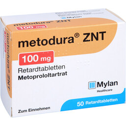 Abbildung: Metodura Znt 100 mg retard T 50 St, Retard-Tabletten PZN 03928955