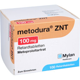 Abbildung: Metodura Znt 100 mg retard T 100 St, Retard-Tabletten PZN 03929009