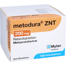 Abbildung: Metodura Znt 200 mg retard T 100 St, Retard-Tabletten PZN 03929067