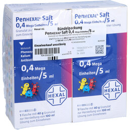 Abbildung: Penhexal Trockensaft 2X100 ml, Trockensaft PZN 03930076