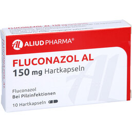 Abbildung: Fluconazol AL 150 mg Hartkap 10 St, Hartkapseln PZN 03933608