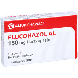 Abbildung: Fluconazol AL 150 mg Hartkap 1 St, Hartkapseln PZN 03933614