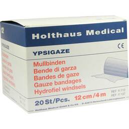 Abbildung: Ypsigaze Mullbinde 12cmx4m 20 St, Binden PZN 03943417
