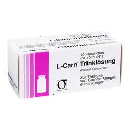 Abbildung: L-Carn Trinklösung Lösung, 10X10 ml PZN 03951003