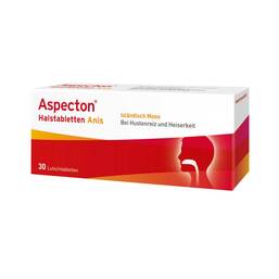 Abbildung: Aspecton Halstabletten Lutschtabletten Lutschtabletten, 30 St PZN 03953189