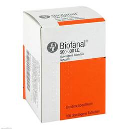 Abbildung: Biofanal überzogene Tabletten Überzogene Tabletten, 100 St PZN 03967180