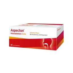 Abbildung: Aspecton Halstabletten Lutschtabletten Lutschtabletten, 60 St PZN 03968564