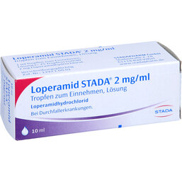 Abbildung: Loperamid STADA 2 mg / ml Tropfen zum Einnehmen 10 ml, Lösung PZN 03970710