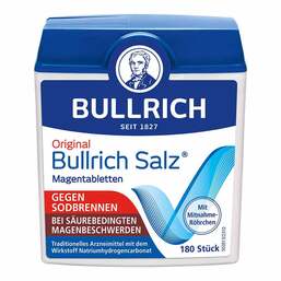 Abbildung: Bullrich Salz Tabletten Tabletten, 180 St PZN 03977089