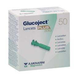 Abbildung: Glucoject Lancets Plus 33 G Lanzetten, 50 St PZN 03992373