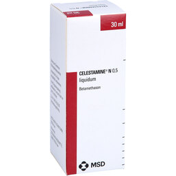 Abbildung: Celestamine N 0,5 Lösung zum Einnehmen 30 ml, Lösung zum Einnehmen PZN 03993378