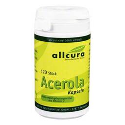 Abbildung: Acerola Kapseln natürl.Vitamin C Kapseln, 120 St PZN 03994900