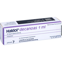 Abbildung: Haldol decanoas Ampullen 1X1 ml, Injektionslösung PZN 03996106