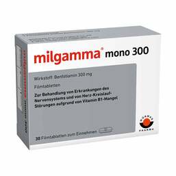 Abbildung: Milgamma mono 300 Filmtabletten Filmtabletten, 30 St PZN 04002148