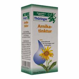 Abbildung: Thüringer Arnikatinktur Tinktur, 50 ml PZN 04002220