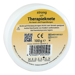 Abbildung: Therapieknete strong gelb 100 g PZN 04006531