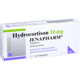 Abbildung: Hydrocortison 10 mg Jenapharm Tabletten 20 St, Tabletten PZN 04013809