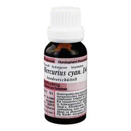 Abbildung: Mercurius cyanatus D 4 Dilution Dilution, 20 ml PZN 04017517