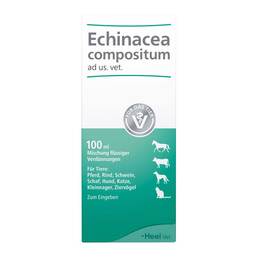 Abbildung: Echinacea Compositum Tropfen vet. (für Tiere) 100 ml, Tropfen PZN 04017598