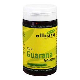 Abbildung: Guarana Tabletten 200 mg Tabletten, 100 St PZN 04020689