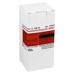 Abbildung: Isotonische Nacl Lösung 0,9% Eifelfango 100 ml, Infusionslösung PZN 04032965