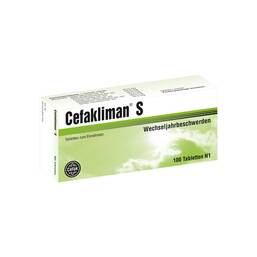 Abbildung: Cefakliman S Tabletten Tabletten, 100 St PZN 04041355