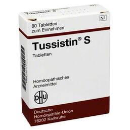 Abbildung: DHU Tussistin S Tabletten Tabletten, 80 St PZN 04043957