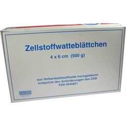 Abbildung: Zellwa Blättchen hochgebl. 4x6 cm 500 g, Tupfer PZN 04045821