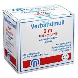 Abbildung: Verbandmull zickzack BW 20 / 1 1 St PZN 04046631