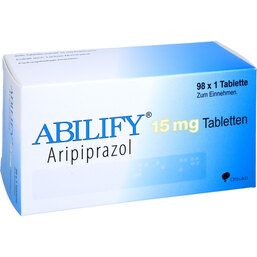 Abbildung: Abilify 15 mg Tabletten 98 St, Tabletten PZN 04048914