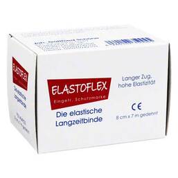 Abbildung: Elastoflex Langzugbinde 8cmx7m Binden, 1 St PZN 04049523