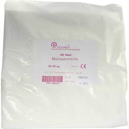 Abbildung: Mullzuschnitte BW unsteril 2 100 St, Beutel PZN 04050377