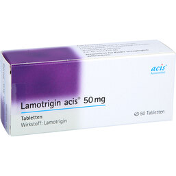 Abbildung: Lamotrigin acis 50 mg Tabletten 50 St, Tabletten PZN 04051810