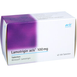 Abbildung: Lamotrigin acis 100 mg Tabletten 100 St, Tabletten PZN 04051862