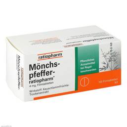 Abbildung: Mönchspfeffer ratiopharm Filmtabletten Filmtabletten, 100 St PZN 04055624