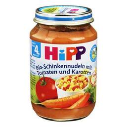 Abbildung: Hipp Menü n.d.4 Mon. Schinkennud.mit Tom.Kar. 190 g PZN 04074751