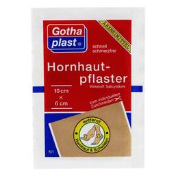Abbildung: Gothaplast Hornhautpflaster 6x10 cm Pflaster, 1 St PZN 04079174
