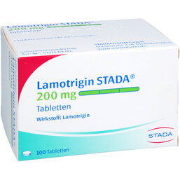 Abbildung: Lamotrigin STADA 200 mg Tabletten 100 St, Tabletten PZN 04087819