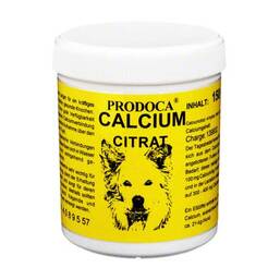 Abbildung: Calciumcitrat vet. Pulver Pulver, 150 g PZN 04089557