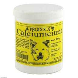 Abbildung: Calciumcitrat vet. Pulver Pulver, 500 g PZN 04089563