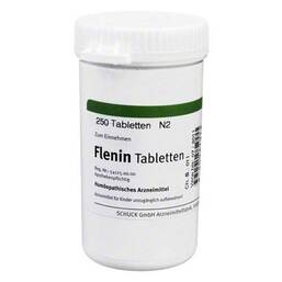 Abbildung: Flenin Tabletten 250 St, Tabletten PZN 04093731