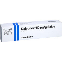 Abbildung: Daivonex Salbe 120 g, Salbe PZN 04096304