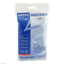 Abbildung: Dreiecktuch rohweiß 90x90x127 31100 1 St PZN 04096907