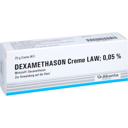 Abbildung: Dexamethason Creme Law 25 g, Creme PZN 04097775
