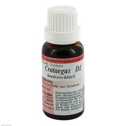 Abbildung: Crataegus Urtinktur = D 1 Dilution, 20 ml PZN 04099975